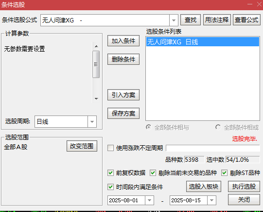 优〖无人问津〗主图/副图/选股指标 买在无人问津处 卖在人声鼎沸时 不加密永久有效