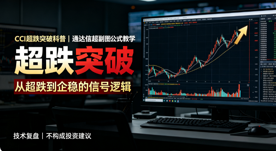 CCI超跌突破科普｜通达信超跌企稳副图公式教学