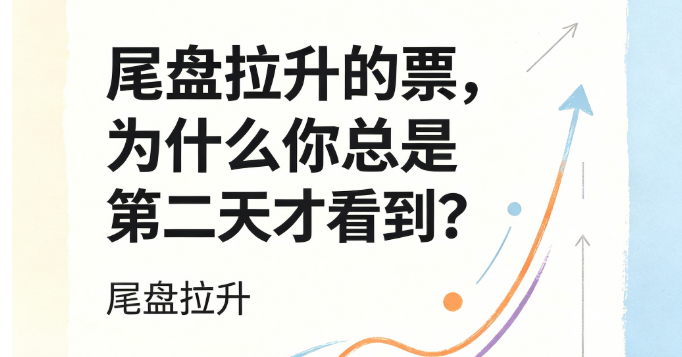 高开低走不一定是出货，分清洗盘和离场信号很关键