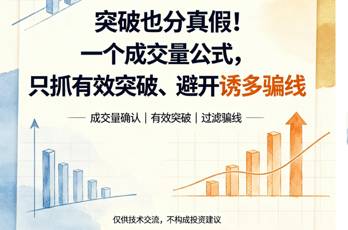 均线粘合之后发散，方向选错就是一波下跌
