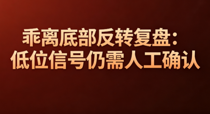 乖离底部反转复盘：低位信号仍需人工确认
