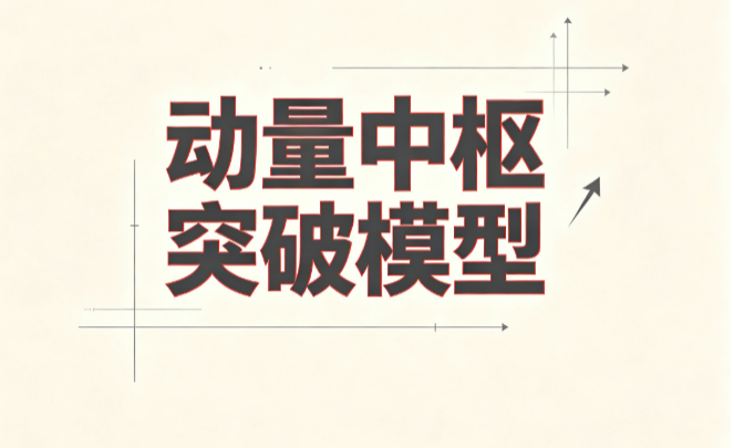动量中枢突破模型：双EMA动量上穿波动中枢，帮你捕捉强势股动能重新占优的观察窗