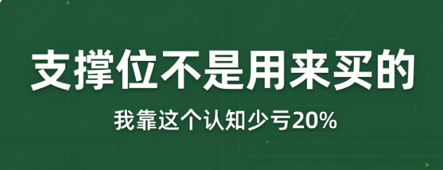 为什么你每次抄支撑都抄在半山腰？我踩过3次坑