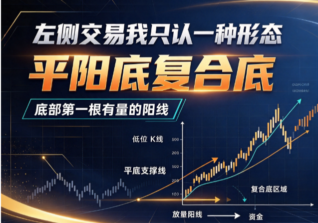通达信平阳底复合底指标源码：60日线压制+超跌反弹，无未来函数